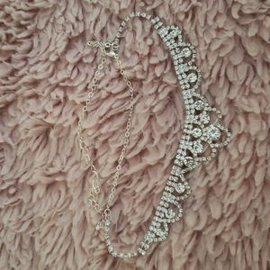 Faux Diamond Necklace